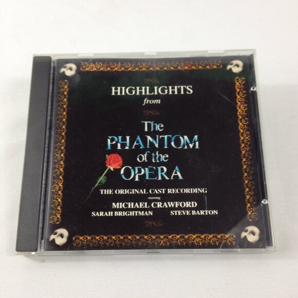 Highlights From The Phantom Of The Opera -The Original Cast -1987- CD-Used - Picture 1 of 3